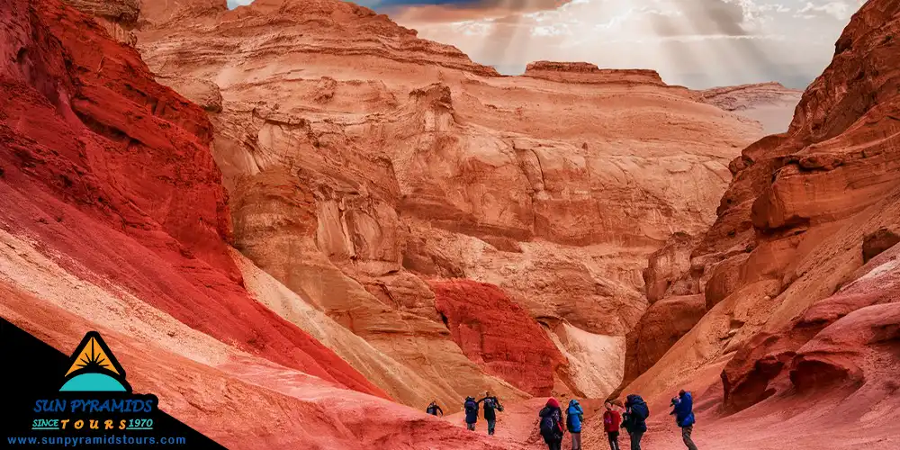 The Climate in the Colored Canyon